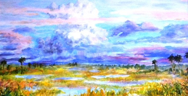 St. Johns river low tide